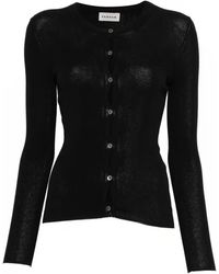 P.A.R.O.S.H. - Cardigan Côtelé - Lyst