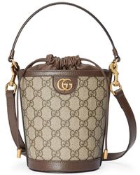 Gucci - Mini Ophidia Bucket Bag - Lyst