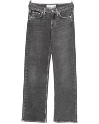 Rag & Bone - Rb Miramar Terry Cam Full Straight-Leg Trousers - Lyst