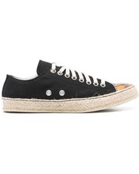 Magliano - Braided-sole Canvas Sneakers - Lyst