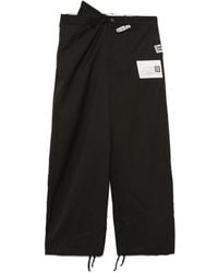 Maison Mihara Yasuhiro - Layered Drawstring Trousers - Lyst