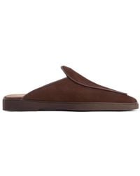 Giuseppe Zanotti - Iago Sandalen Mit Lederbesatz - Lyst