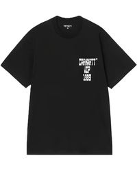 Carhartt - S/S Blocks Printed T-Shirt - Lyst
