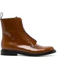 Church's - Leather Lace-Up Boots - Lyst