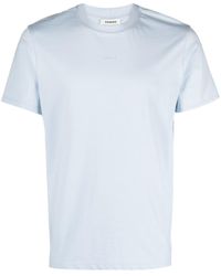 Sandro - T-shirt Met Ronde Hals - Lyst