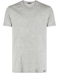 Tom Ford - V-neck Short-sleeve T-shirt - Lyst