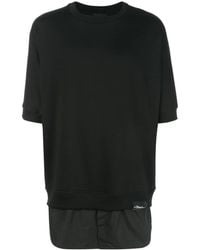 3.1 Phillip Lim Shirttail Sweatshirt - Black