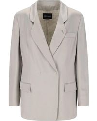 Giorgio Armani - Doppelreihiger Blazer - Lyst