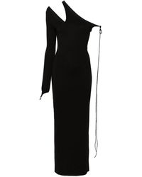 MANURI - One-sleeve Jersey Maxi Dress - Lyst