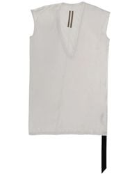 Rick Owens - V-Neck Vest - Lyst