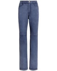 Proenza Schouler - High-Waisted Leather Trousers - Lyst