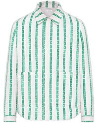 Thom Browne - Veste Utilitaire En Tweed Repp À Rayures - Lyst