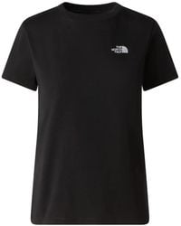 The North Face - Evolution Simple Dome Skinny Katoenen T-Shirt - Lyst