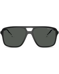 ARMANI EXCHANGE - Double-Bridge Sunglasses - Lyst