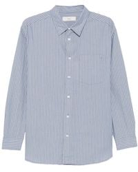 DUNST - Chemise En Coton À Rayures - Lyst