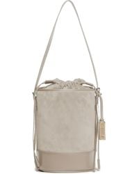 Fabiana Filippi - Drawstring Panelled Bucket Bag - Lyst