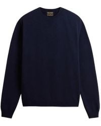 Woolrich - Crew-Neck Ribbed-Trim Sweater - Lyst