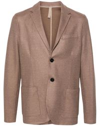 Harris Wharf London - Einreihiges Sakko Mit Fallendem Revers - Lyst