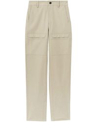 Proenza Schouler - Mid-Rise Cotton Cargo Pants - Lyst