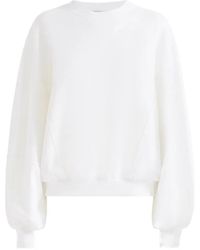 Brunello Cucinelli - Cotton And Linen French-Terry Sweatshirt With Monili - Lyst