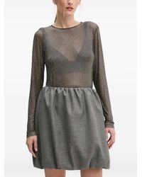 Samsøe & Samsøe - Top A Maniche Lunghe Con Decorazione - Lyst