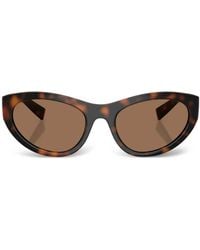 Dolce & Gabbana - Tortoiseshell-Effect Cat-Eye Sunglasses - Lyst