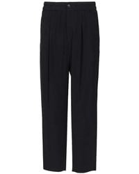 Giorgio Armani - Button Pleat Trousers - Lyst