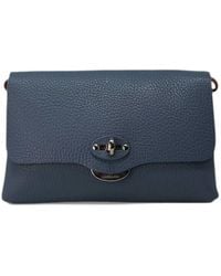 Zanellato - Small Lettera Daily Pebbled-Leather Clutch Bag - Lyst