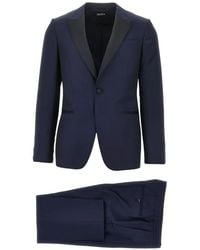 ZEGNA - Peak-Lapel Single-Breasted Suit - Lyst