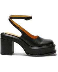 LILI CURIA - Nico Platform Strap Heel Mules - Lyst