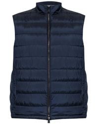 Paul & Shark - Quilted Zip Jacket - Lyst