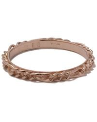 Wouters & Hendrix - 18Kt Rose Figaro Chain Ring - Lyst