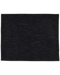 MM6 by Maison Margiela - Jacquard Logo Scarf - Lyst