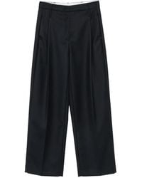 Tela - Pleated Wide-Leg Trousers - Lyst