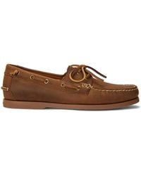 Polo Ralph Lauren - Merton レザー デッキシューズ - Lyst