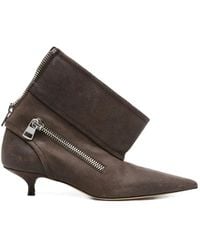 JW Anderson - Kitten-Heel Biker Boots - Lyst