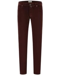 Jacob Cohen - Pantalon Nick À Effet Velours Côtelé - Lyst