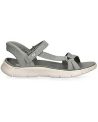 Skechers - Gowalk Touch-Strap Sandals - Lyst