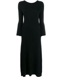 N.Peal Cashmere Gebreide Jurk - Zwart