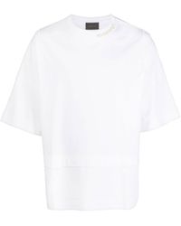 Simone Rocha - T-shirt a strati con decorazione in perle - Lyst