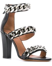 Givenchy - Sandali Con Dettagli A Catena - Lyst