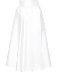 Blanca Vita - Falda larga plisada - Lyst