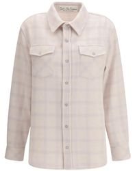 God's True Cashmere - Clarity Check-Pattern Shirt - Lyst