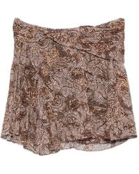 Isabel Marant - Camia Printed Mini Skirt - Lyst