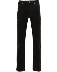 FRAME - Halbhohe Slim-Fit-Jeans - Lyst