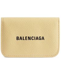 Balenciaga - Mini Cash Leather Wallet - Lyst
