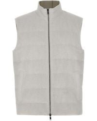 Eleventy - Chaleco de lino - Lyst