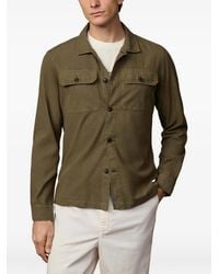 Hackett - Heritage Twill-Hemdjacke - Lyst