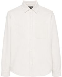 Zegna - Pure Cotton Overshirt - Lyst