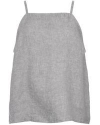 Eres - Gentille Top Met Vierkante Hals - Lyst